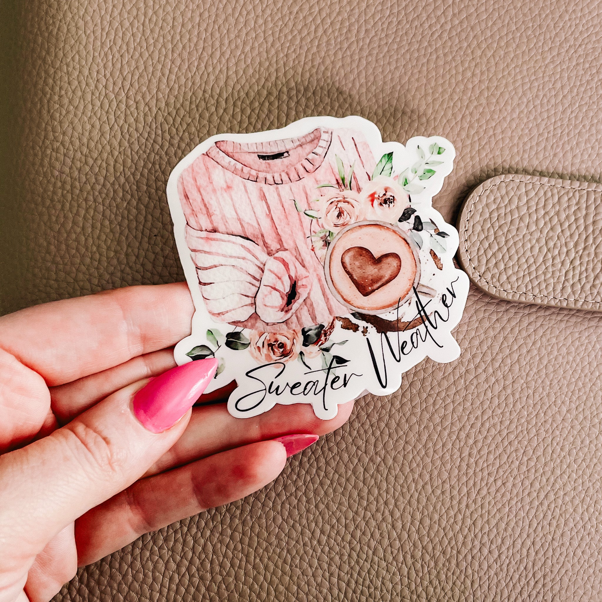 SWEATER WEATHER | DIE CUT STICKER | PLANNER DECO – theroseylifeplanner SWEATER WEATHER | DIE CUT STICKER | PLANNER DECO – theroseylifeplanner