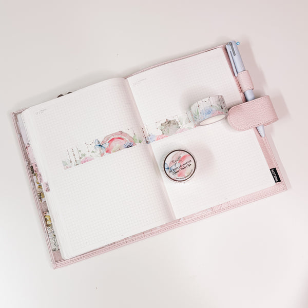 Washi Tape | 10 m - 2.5cm |  JULY2025 | Rosegold