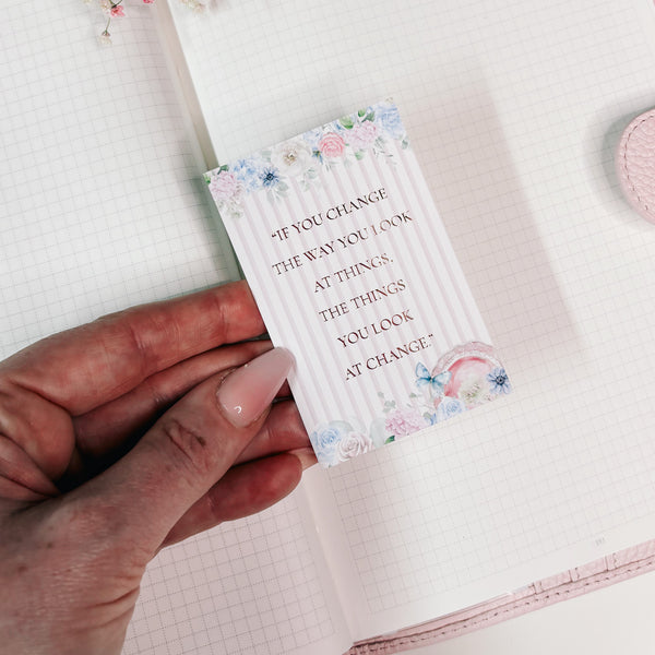JOURNALING CARD | PLANNER DECO - QUOTE | JULY25