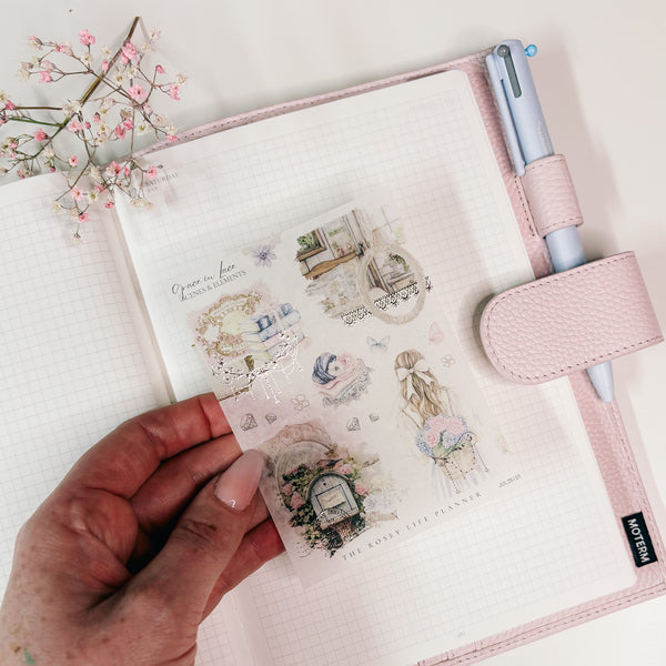 DECO STICKERS  | SHEET 1 | CLEAR/ MATTE  | JULY25 COLLECTION