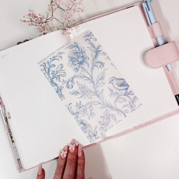 TEARABLE STICKER  | SHEET 17 | CLEAR  | JULY25 COLLECTION