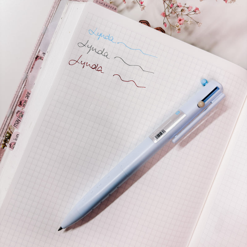 TRI COLOR PEN BLUE
