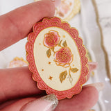 Floral Journal Clips - Romantic Roses