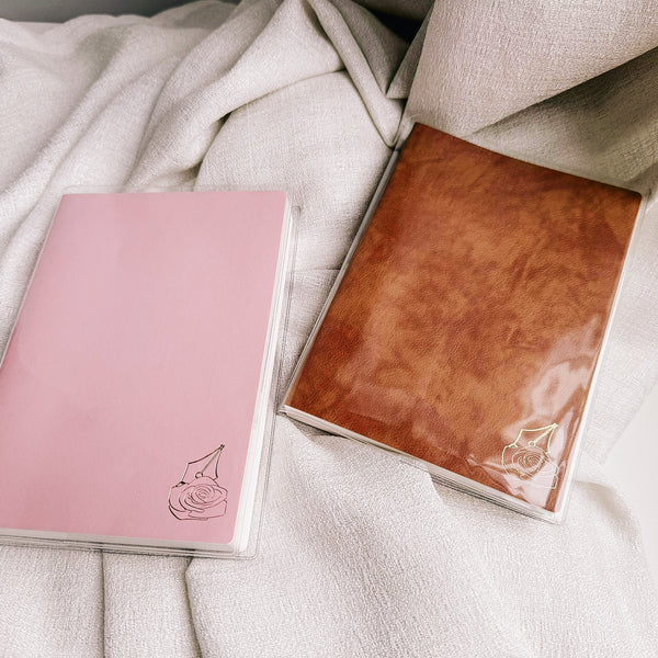 PVC JELLY COVER WITH POCKETS | NO PRINT | FLOW PLANNERS & A5 GRANDE ONLY PREORDER