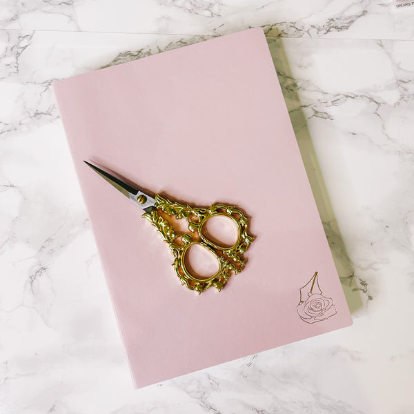 GOLD DECORATIVE SCISSORS | METAL & SHARP | ROMANTIC DESIGN