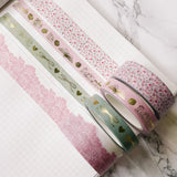 Washi Tape | 10 m - 1.5 cm | Romantic Rose Pattern - Dream Box