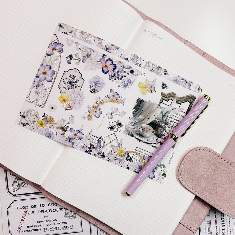 STICKERS | SHEET 11 | CLEAR | AUGUST 25 COLLECTION