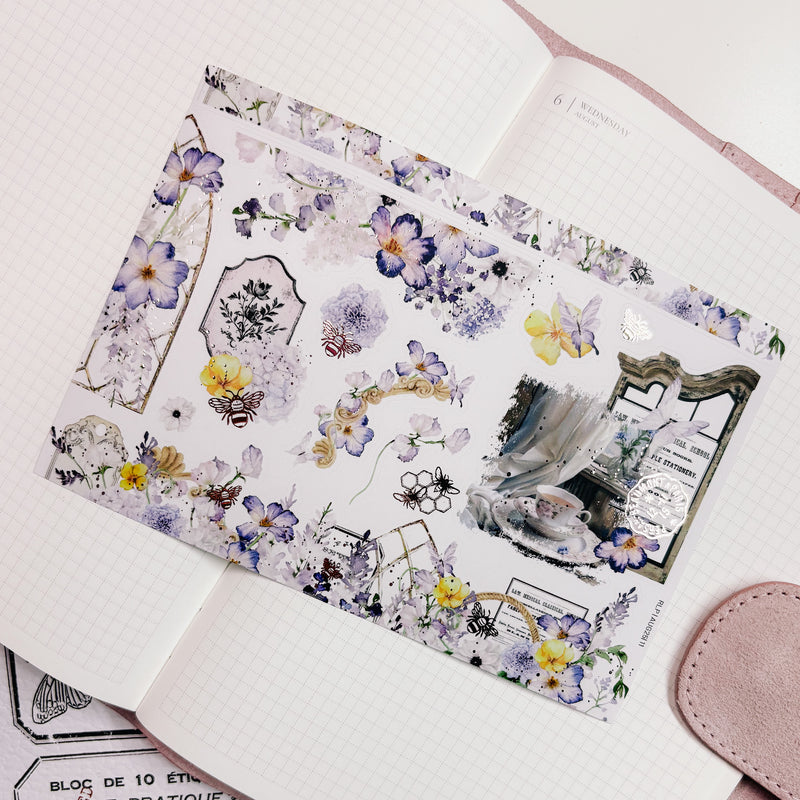 STICKERS | SHEET 11 | CLEAR | AUGUST 25 COLLECTION