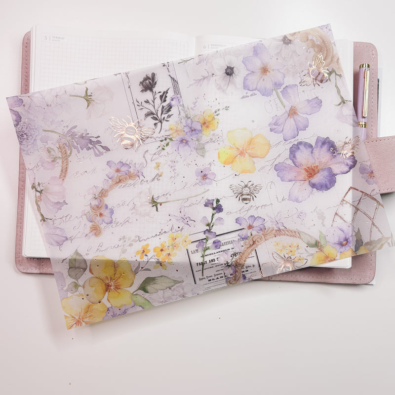 A4 DECO SHEET | VELLUM - AUGUST 2025