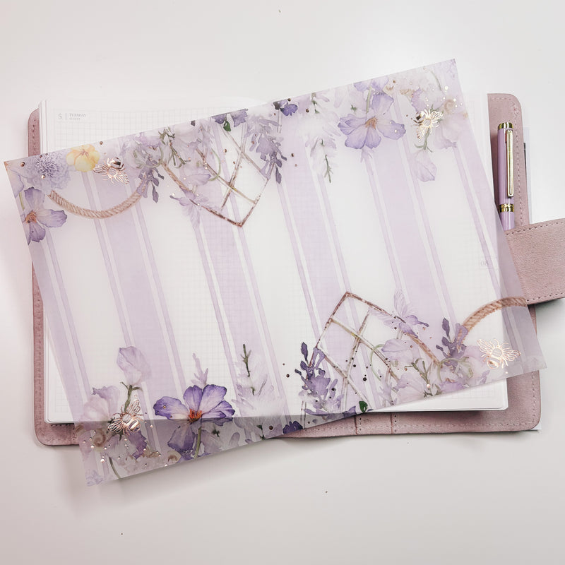 A4 DECO SHEET | VELLUM - AUGUST 2025