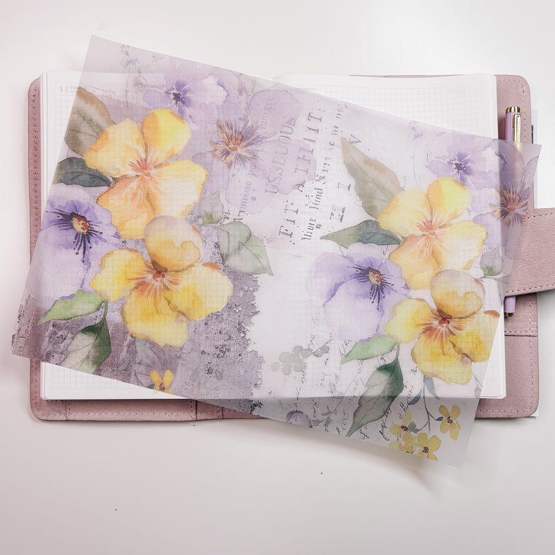 A4 DECO SHEET | VELLUM - AUGUST 2025