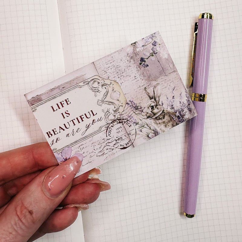 JOURNALING CARD | PLANNER DECO | AUGUST25