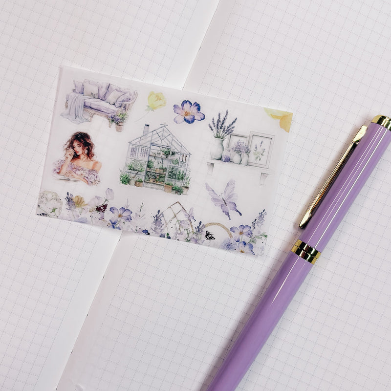 AUGUST25 | MINI SHEET CLEAR MATTE - MINI STICKERS