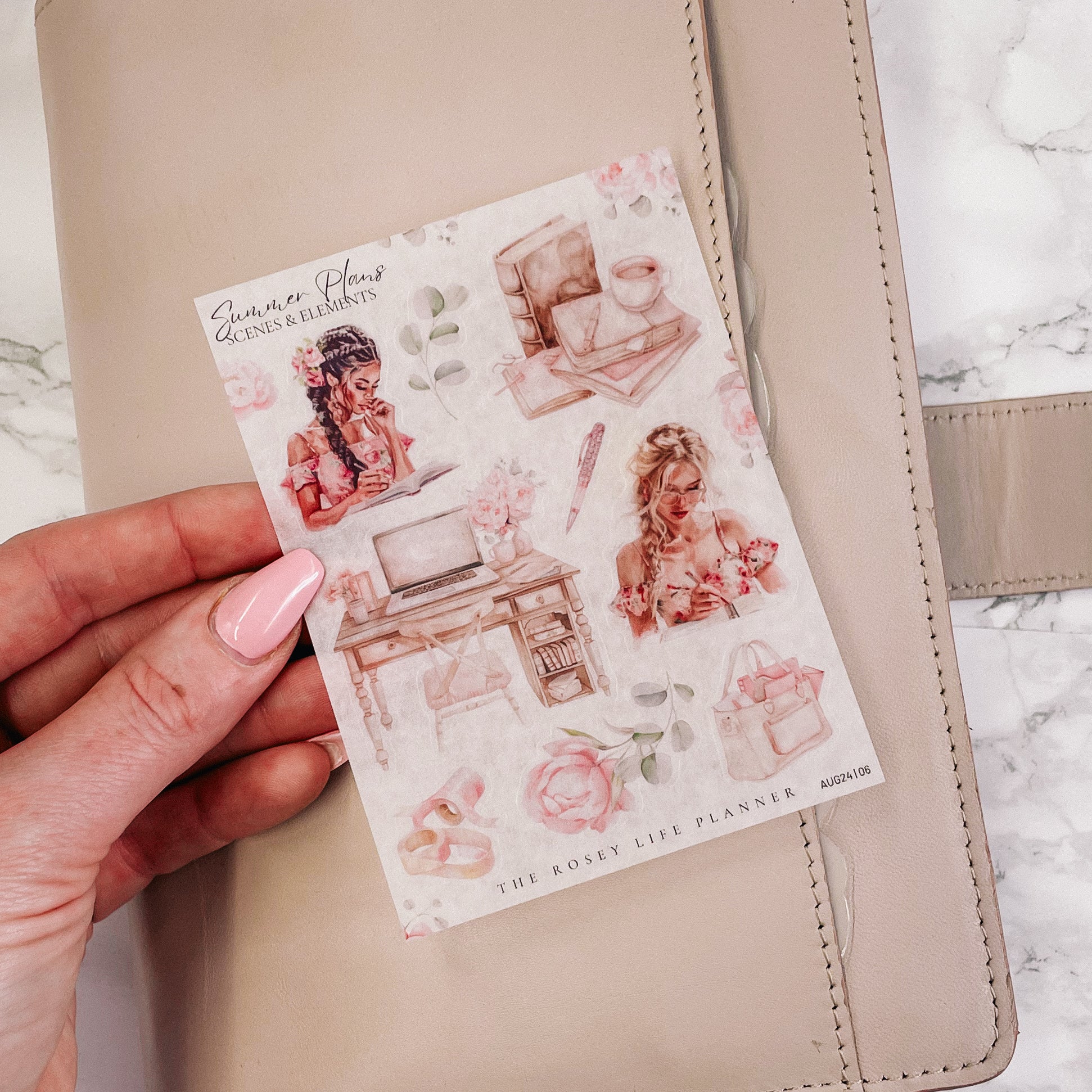 DECO STICKERS | SHEET 6 | CLEAR/ MATTE | AUG24 COLLECTION ...