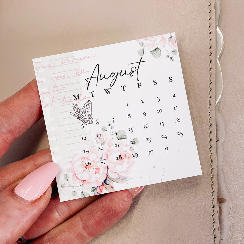 JOURNALING CARD | PLANNER DECO | AUG24