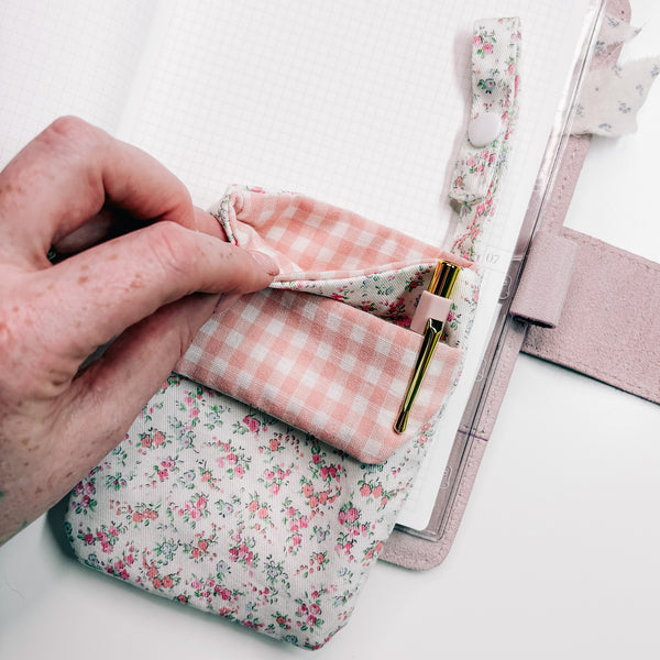 TEA PARTY COZY PEN POUCH | WRITING TOOLS STORAGE CASE | Limited Stock