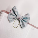 BOW PLANNER CLIP | TEA PARTY COLLECTION | HANDMADE