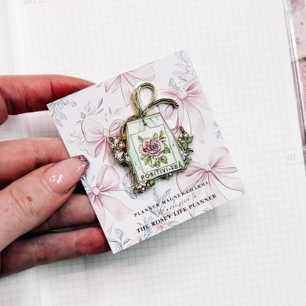 TEA PARTY COLLECTION | MAGNET PLANNER CHARM