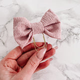 PINK BOW PLANNER CLIP | PINK RUFFLES