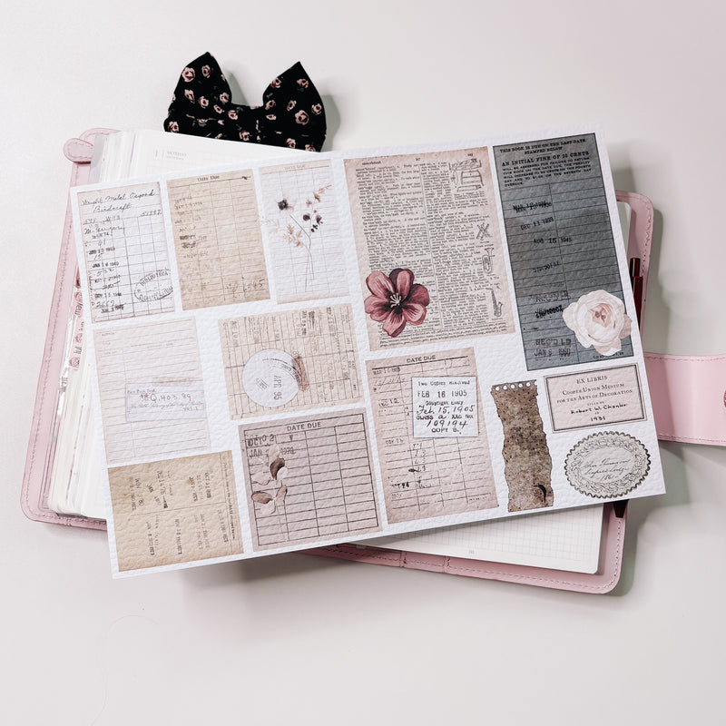A4 DECO SHEET | TEXTURED PAPER - SEPTEMBER 2025