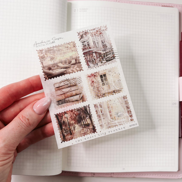 DECO STICKERS  | SHEET 12 | CLEAR/ MATTE  | SEPTEMBER 2025 COLLECTION