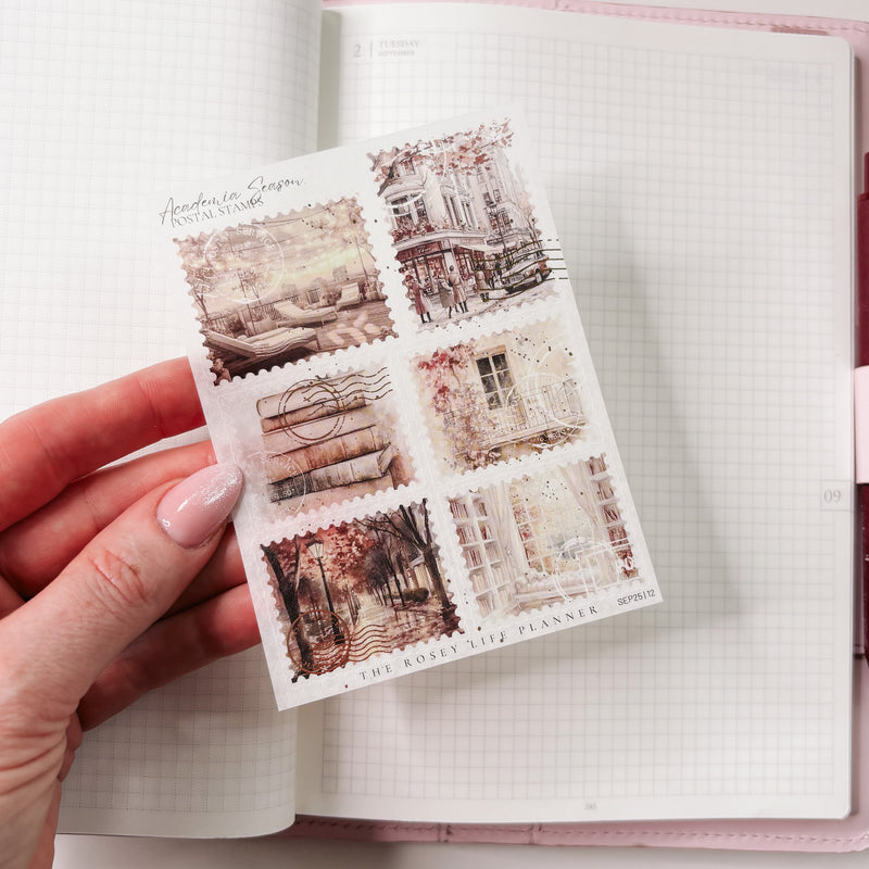 DECO STICKERS  | SHEET 12 | CLEAR/ MATTE  | SEPTEMBER 2025 COLLECTION