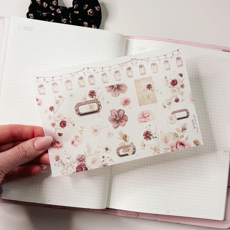 STICKERS | SHEET 19 | CLEAR | SEPTEMBER 25 COLLECTION