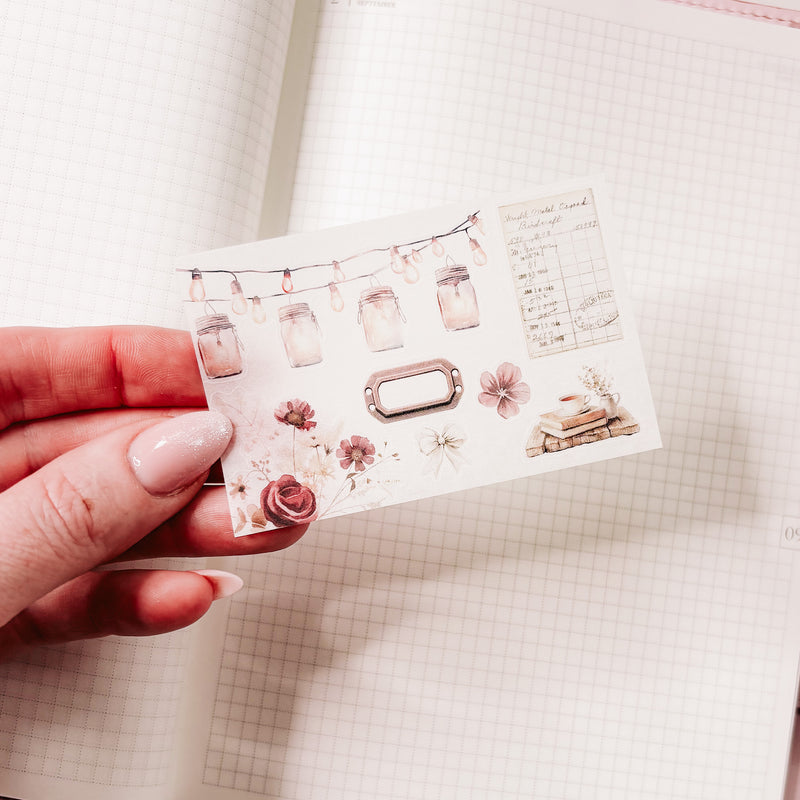 SEPTEMBER25 | MINI SHEET CLEAR MATTE - MINI STICKERS