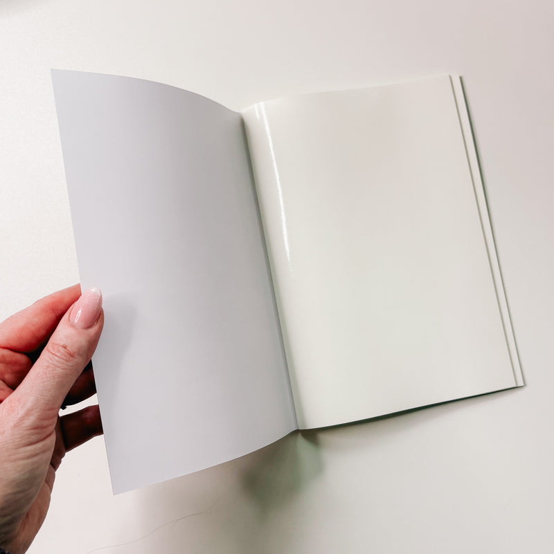 REUSABLE STICKER BOOK | SEWN BOUND | GOLD | SEP25