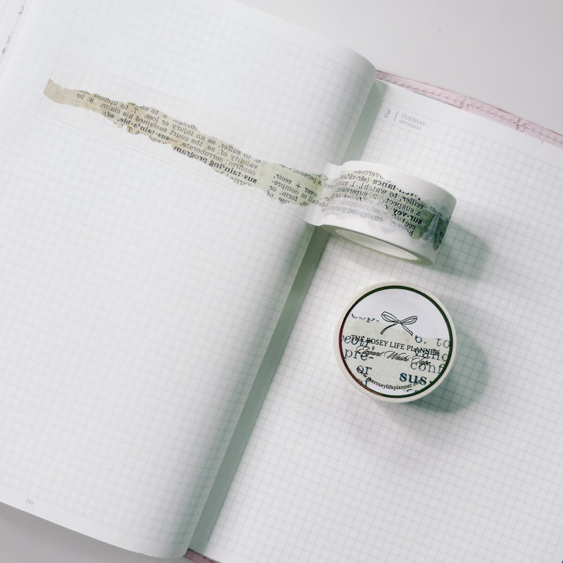 Washi Tape | 10 m - 2.5cm |  SEP2025 |