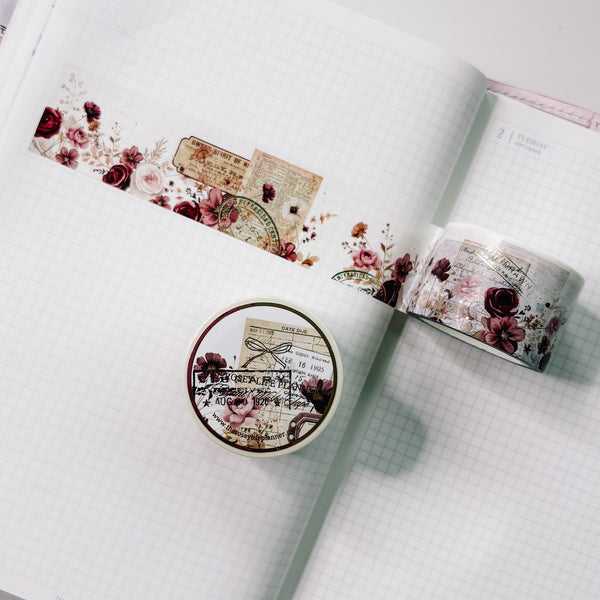 Washi Tape | 10 m - 3cm |  SEP2025 | gold
