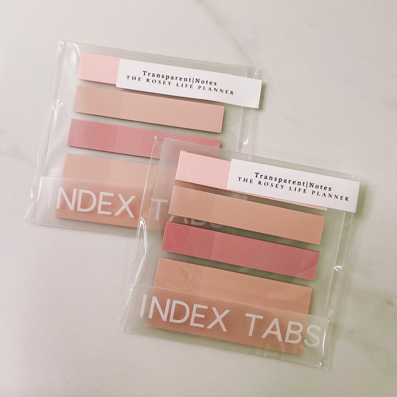 TAB STICKY NOTES |  PINK & NUDE