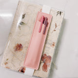 PEN HOLDER WITH ELASTIC | PLANNER STORAGE | PINK