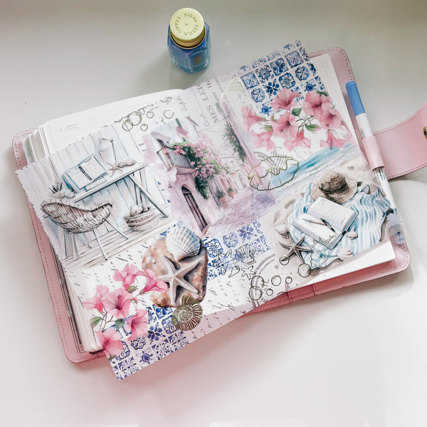 A4 DECO SHEET | VELLUM - MEDITERRANEAN COLLECTION