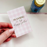 JOURNALING CARD | PLANNER DECO | MEDITERRANEAN COLLECTION