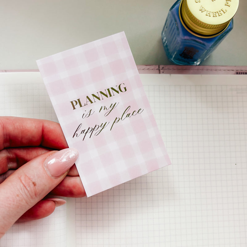 JOURNALING CARD | PLANNER DECO | MEDITERRANEAN COLLECTION