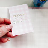 JOURNALING CARD | PLANNER DECO | MEDITERRANEAN COLLECTION