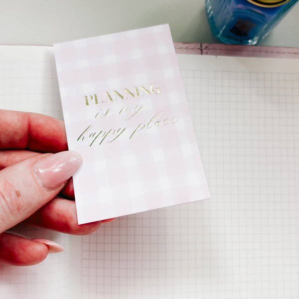 JOURNALING CARD | PLANNER DECO | MEDITERRANEAN COLLECTION