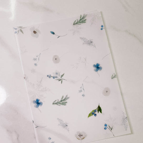 PLANNER DASHBOARD | WINTER FRESHNESS -  VELLUM | DE 23 COLLECTION