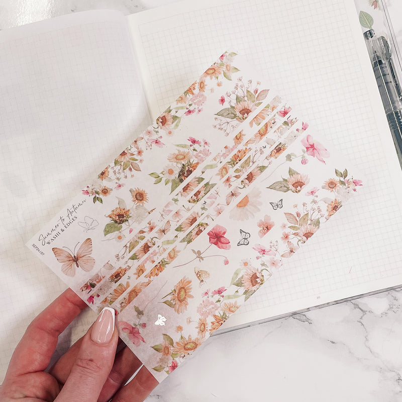 WASHI STICKERS | CLEAR/ MATTE |SH7 SEP24