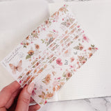 WASHI STICKERS | CLEAR/ MATTE |SH7 SEP24