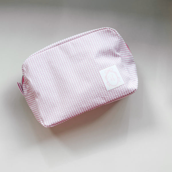 PENCIL CASE | PINK STRIPES | STATIONERY STORAGE
