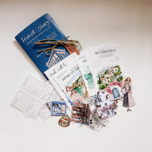 Ephemera Package - SET 42 pcs| Stickers and Paper Die Cuts