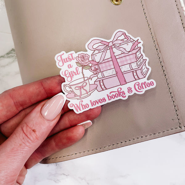 DIE CUT STICKER | BOOKS & BOWS COLLECTION STICKER