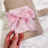 BOW PLANNER CLIP | PINK - Books & Bows Collection