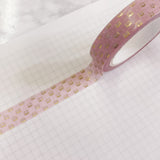 Washi Tape | 10 m - 1 cm | GOLD BOOKS - Books & Bows Box