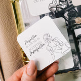 JOURNALING CARDS | PLANNER DECO | Perfection Imperfection