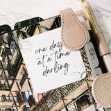 JOURNALING CARDS | PLANNER DECO | One day at a time