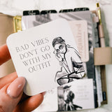 JOURNALING CARDS | PLANNER DECO | Bad vibes