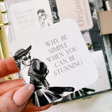 JOURNALING CARDS | PLANNER DECO | You can be stunning